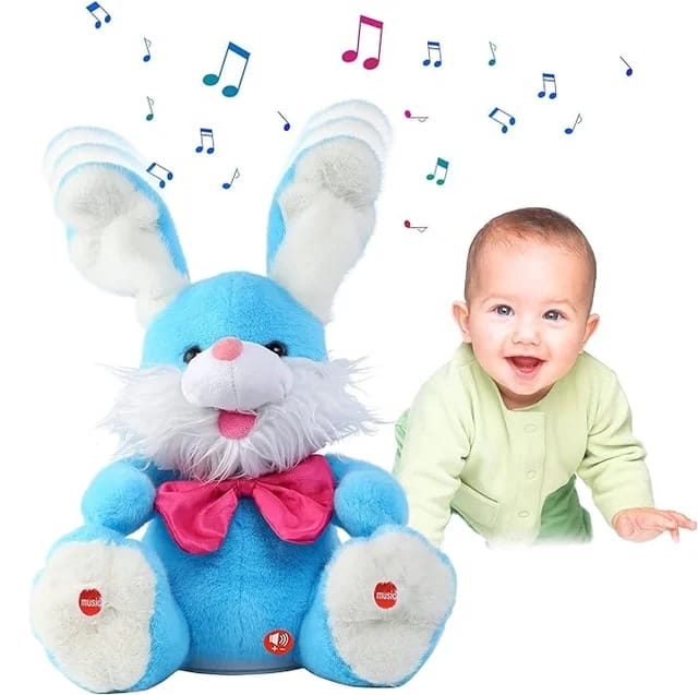 Easter bunny stuffed animals talking bunny plush - Prozone