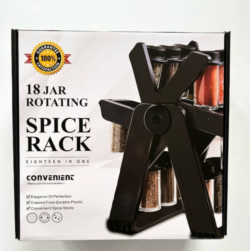 Rotating ferris wheel seasoning rack set spice rack - Prozone