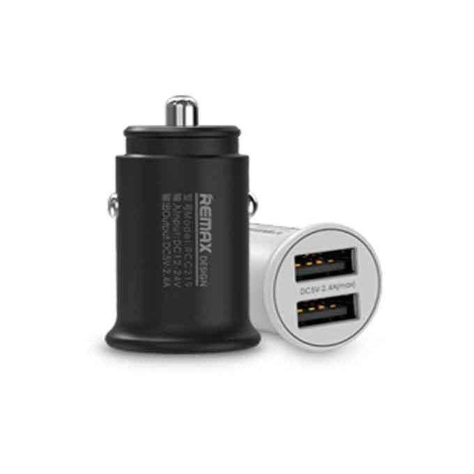 Remax rcc-219 roki series car charger 2.4a - black