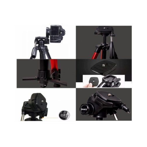 Jmary professional tripod and monopod stand kp-2264 - black