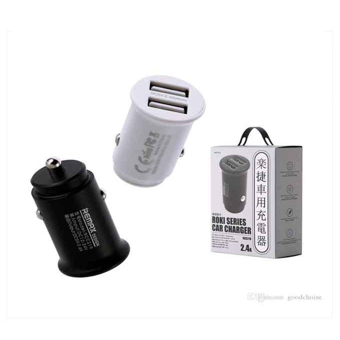 Remax rcc-219 roki series car charger 2.4a - black