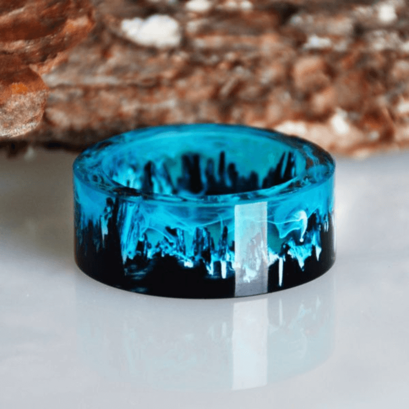 Resin mountain ring
