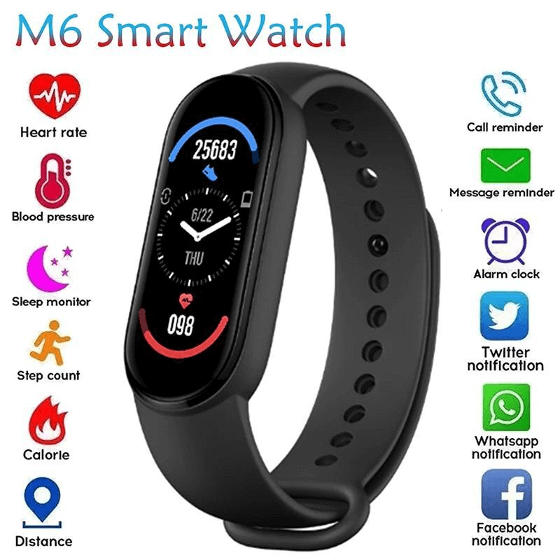 New m6 band sport wrist band (high copy)