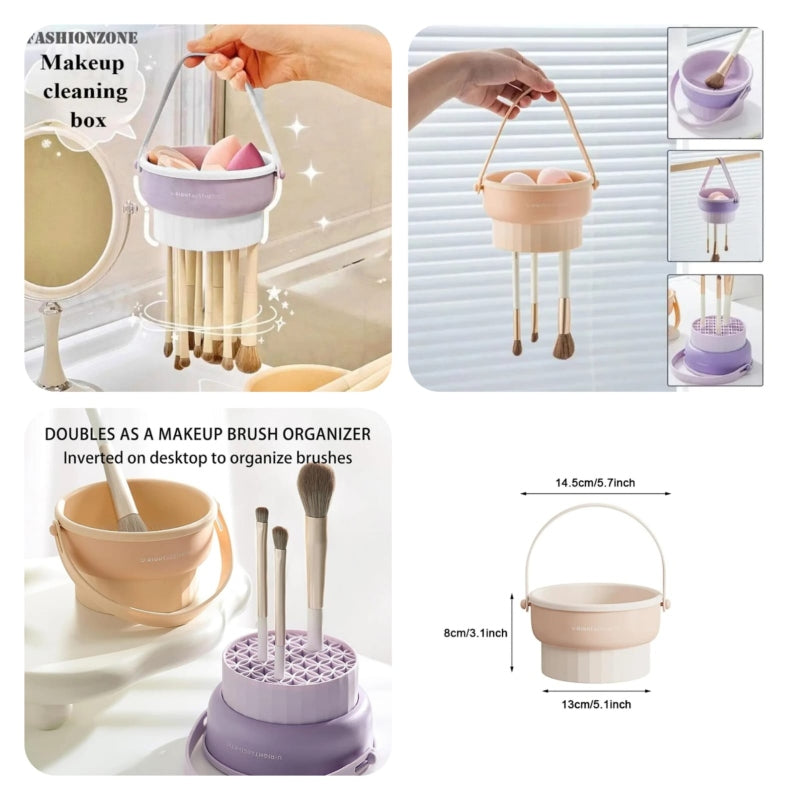 Makeup brush cleaner,3 in 1 - Prozone