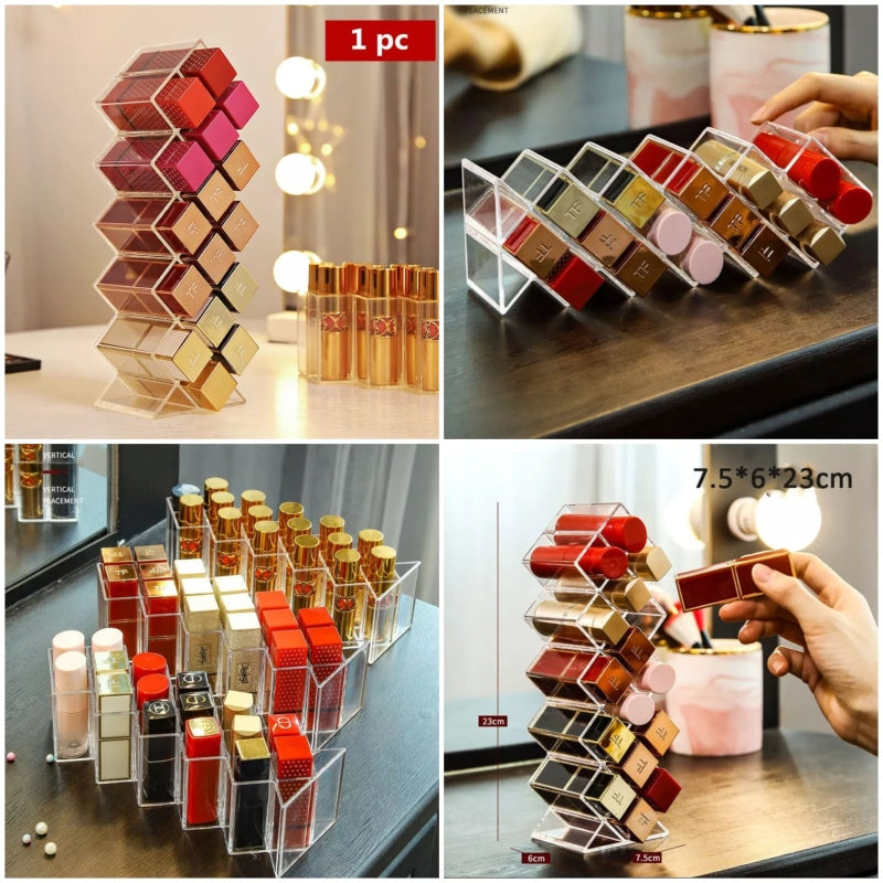 16grid acrylic lipstick tower - Prozone