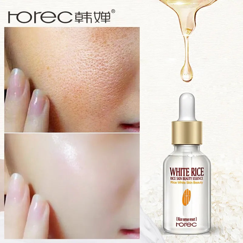 Rorec white rice serum anti wrinkle anti aging face fine - Prozone