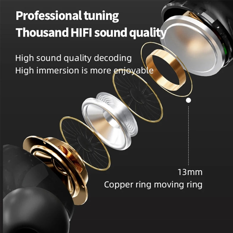 Touch screen anc wireless headset - Prozone