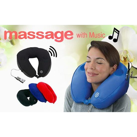 Pillow massage with music