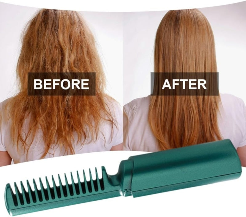 2in1 wireless rechargeable travel hair comb - Prozone