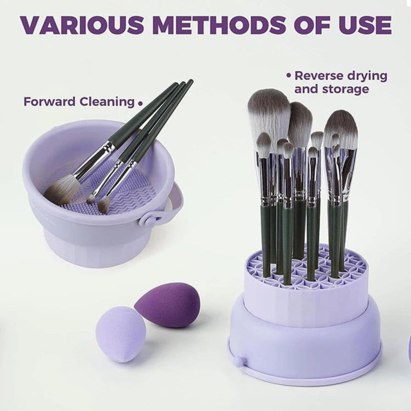 Makeup brush cleaner,3 in 1 - Prozone
