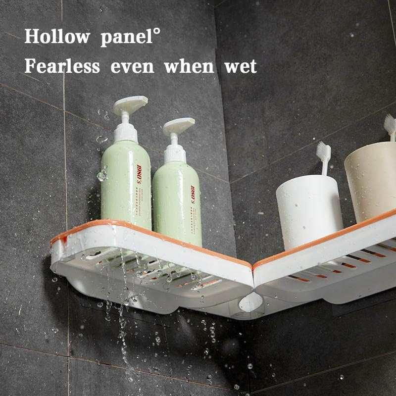 Rotatable bathroom corner rack wall mounted - Prozone
