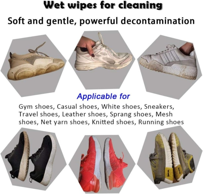 Shoes cleaning wipes pack 80pcs - Prozone