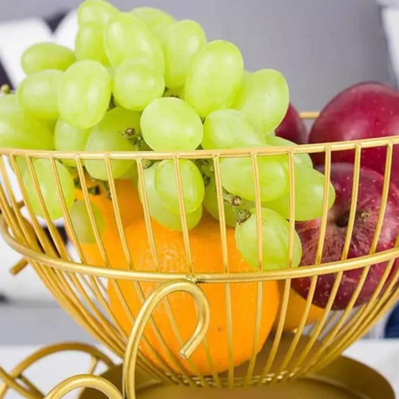 Fruit Storage Basket Decor Bicycle Shaped - Prozone