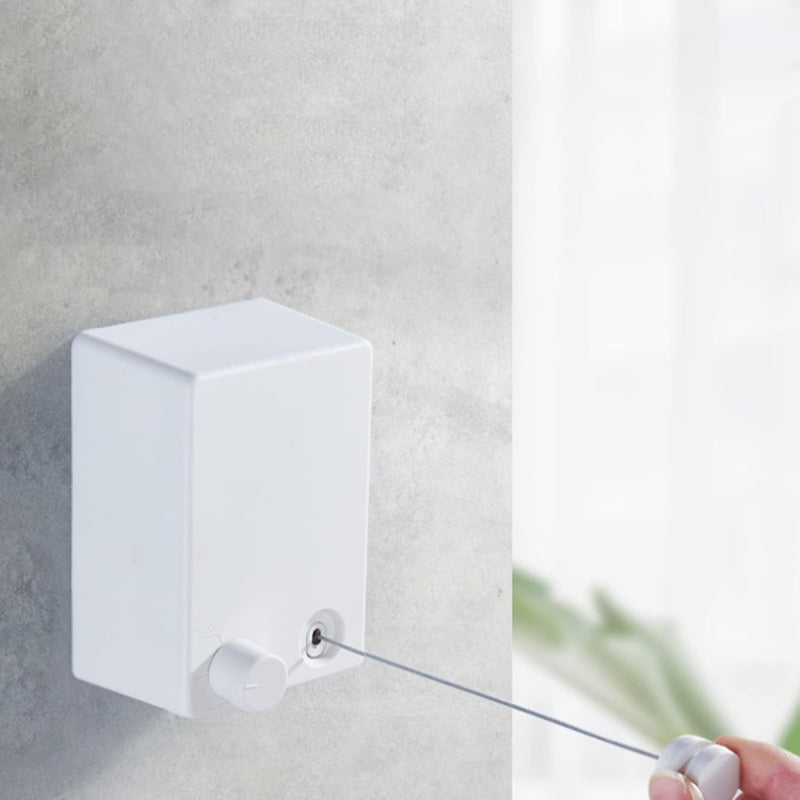 Wall mounted drying string retractable clothesline rope 4.2m - Prozone