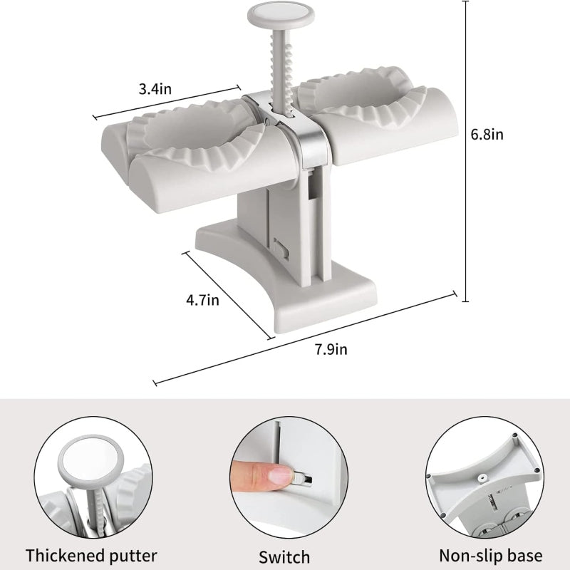 Double Automatic Dumpling Maker - Prozone