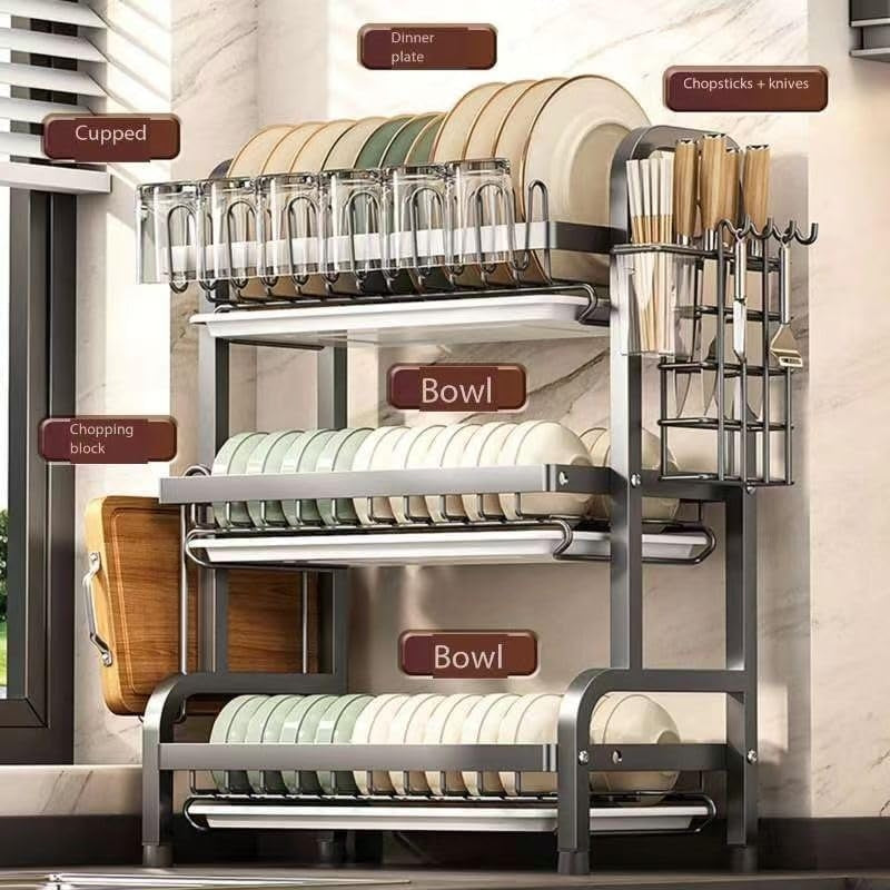 Multi Tired Dish Rack - Prozone