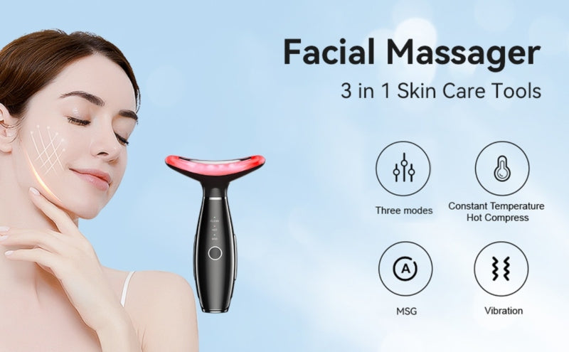 Skin care face massage tool, 3-in-1 - Prozone