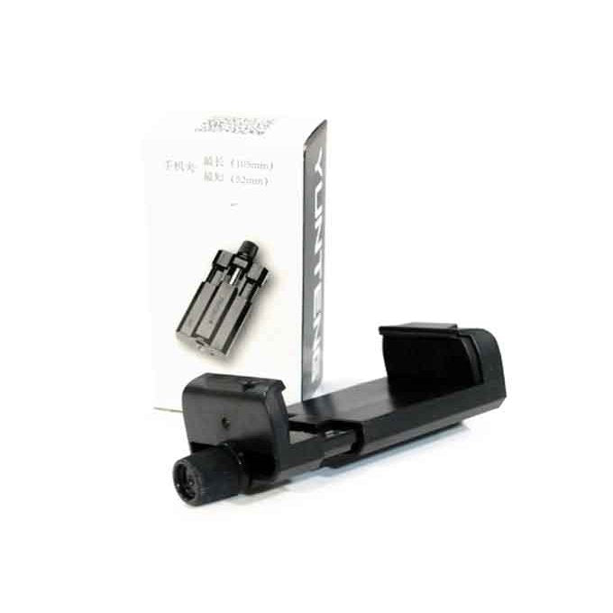 Yunteng bolt mount universal smartphones holder - black