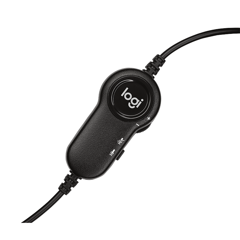 Logitech headset h151 stereo with noise-cancelling mic