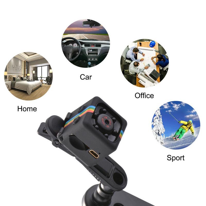 Sq11 hd night vision mini hidden spy secrete small camera