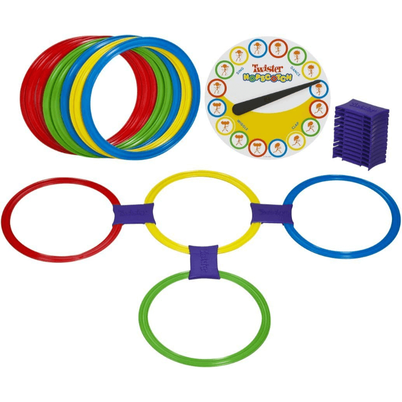 Twister hopscotch game