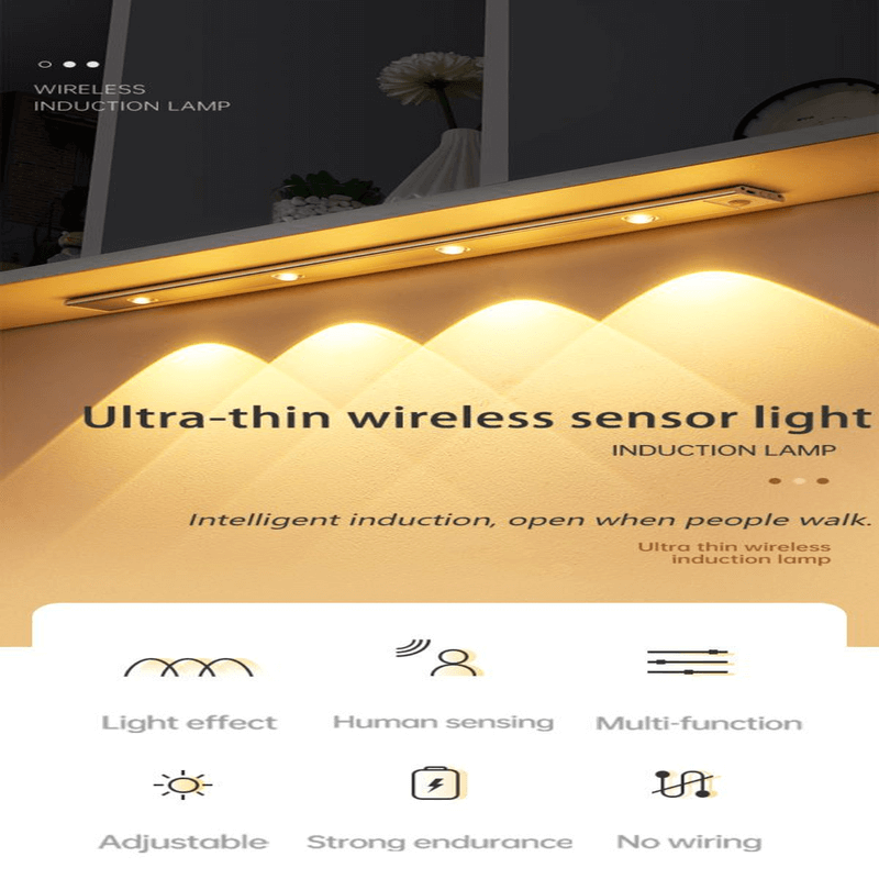 Cabinet sensor light