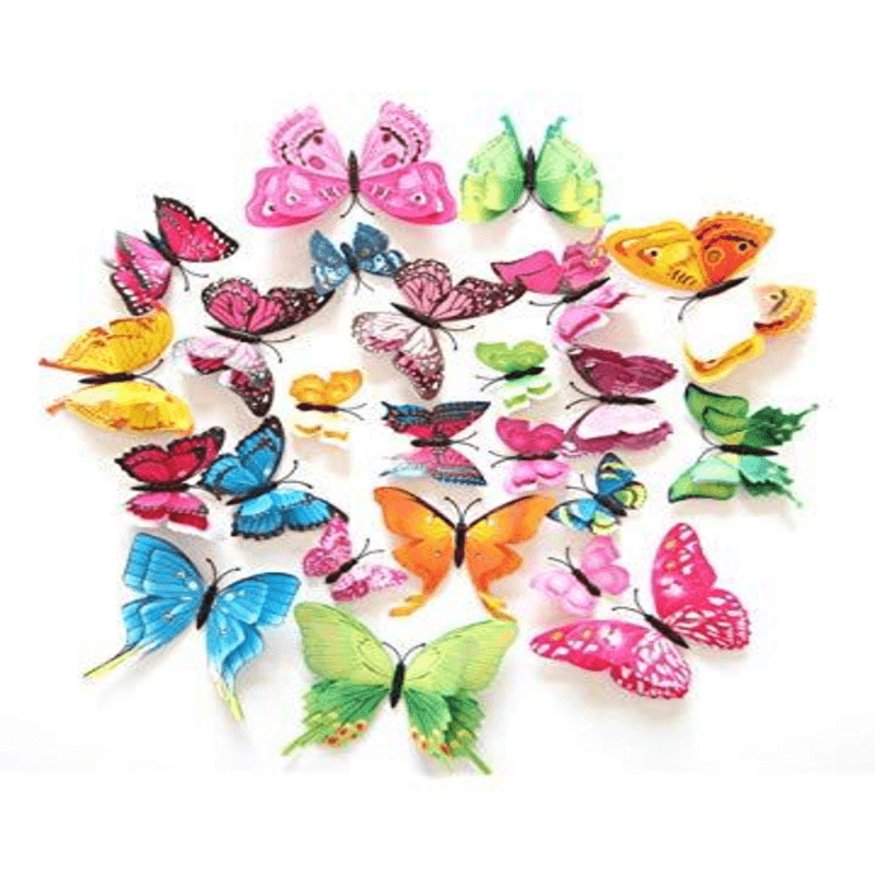 Magnetic & sticky butterfly