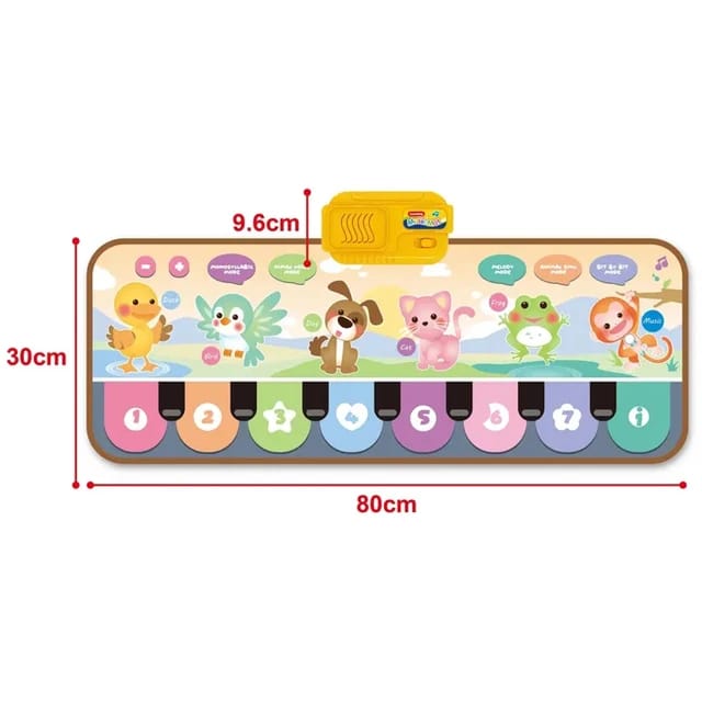 Battery operated piano music mat - Prozone