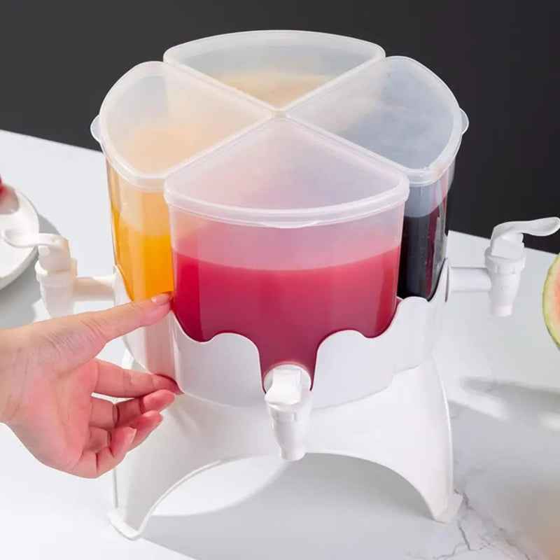 Rotatable large Capacity Beverage 4 in 1 Drink Dispenser - Prozone