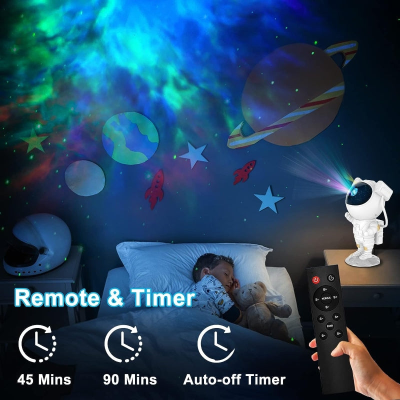 Astronaut light projector for kids - Prozone
