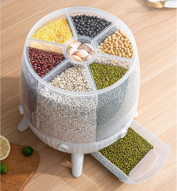 6 grid dry food dispenser 10kg - Prozone