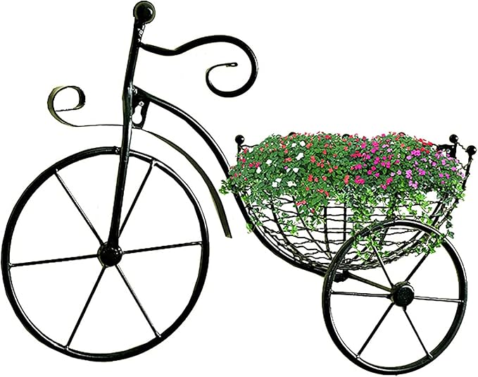 Bicycle Design Wall Mounted Basket Indoor and Outdoor - Prozone