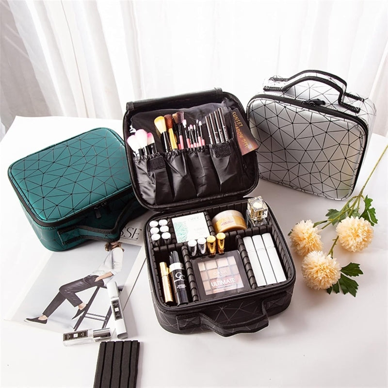 Makeup partition traveling storage box - Prozone