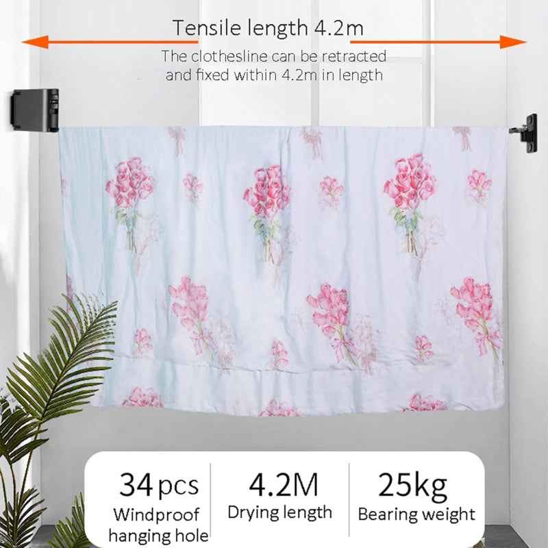Clothesline indoor punch free balcony - Prozone