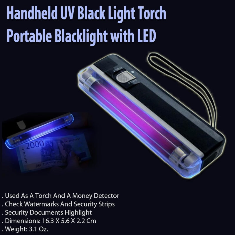 Black light torch portable blacklight with led - Prozone