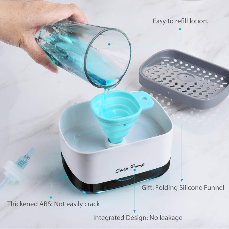 Dish soap dispenser for kitchen sink - Prozone