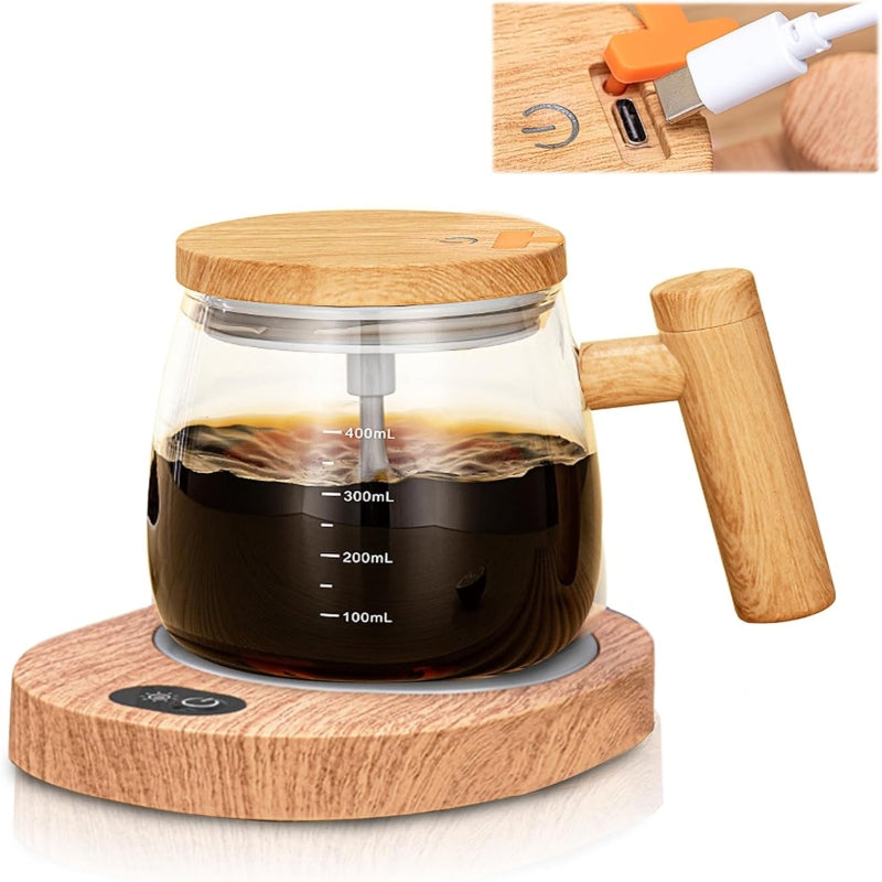 Self stirring mug 400ml usb charging - Prozone