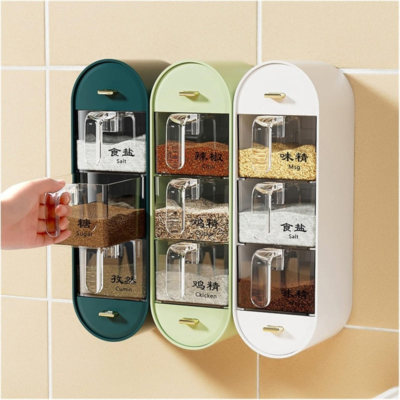 Wall Mounted Spice Organizer 5 Layer - Prozone