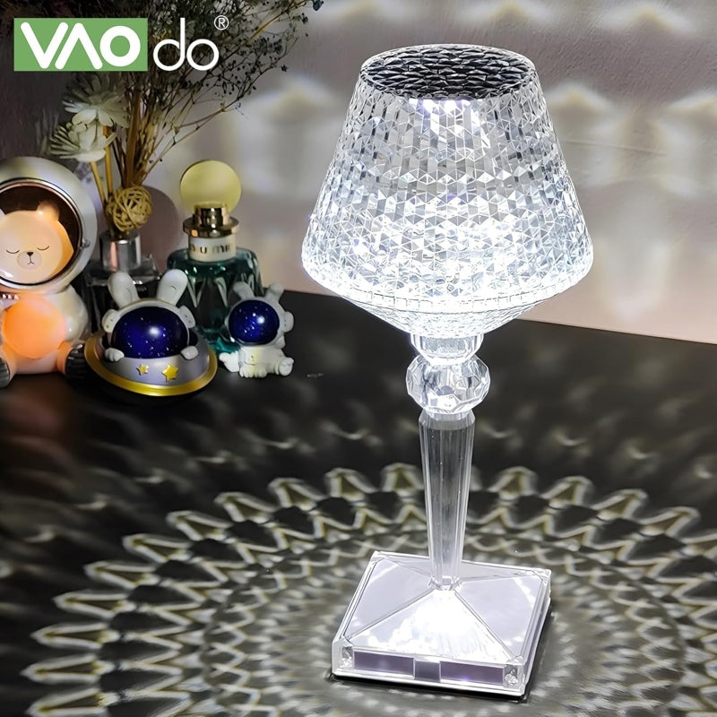 Crystal diamond stone style lamp - Prozone
