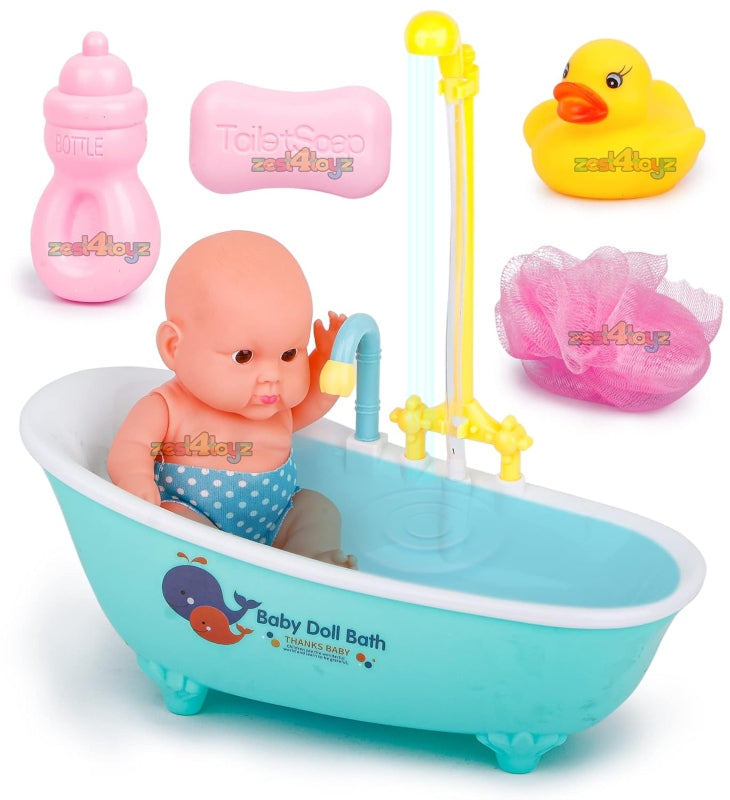 Baby bath tub doll with water rotation option - Prozone