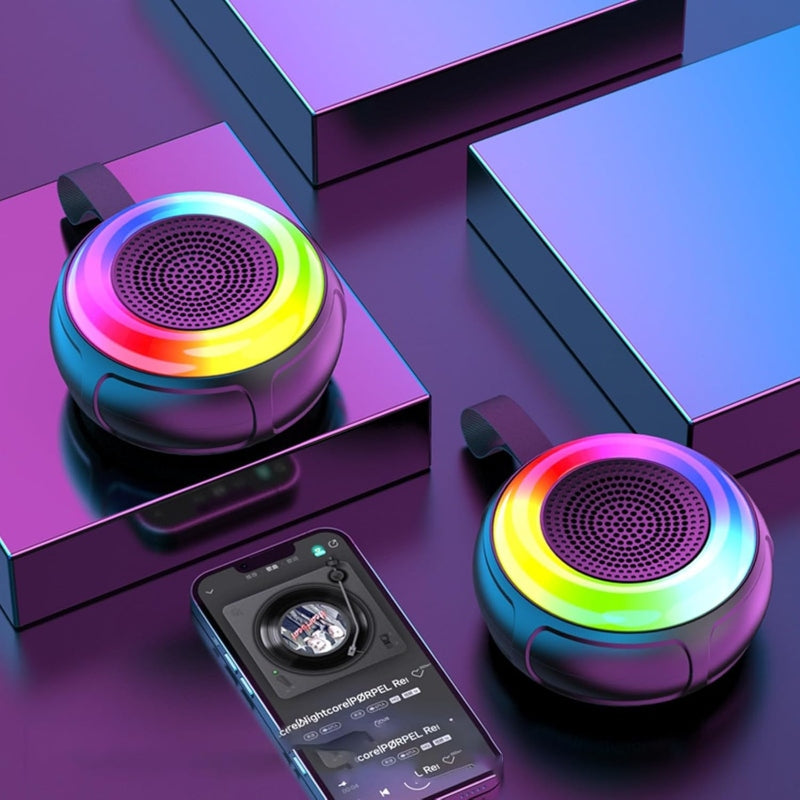 Portable speaker with colorful led lights - Prozone