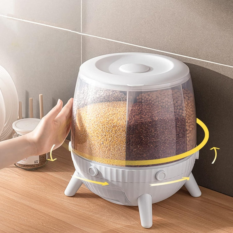 6 grid dry food dispenser 10kg - Prozone