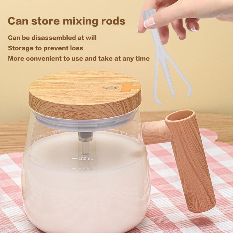 Self stirring mug 400ml usb charging - Prozone