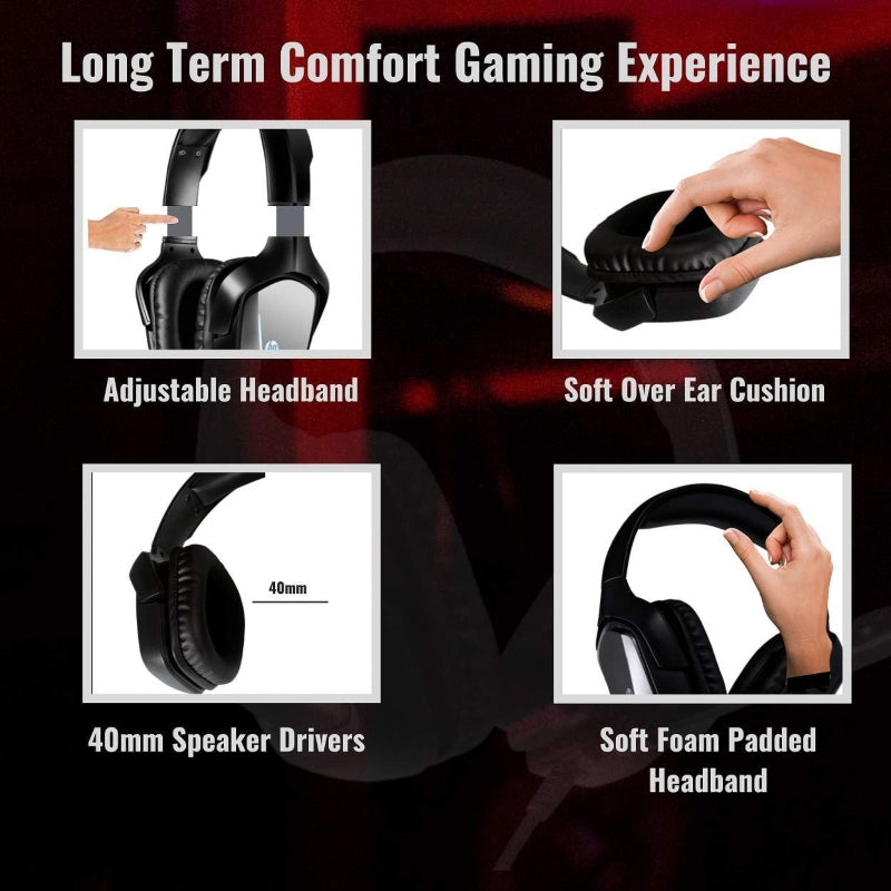 Hp h220 wired over-ear gaming headset - Prozone