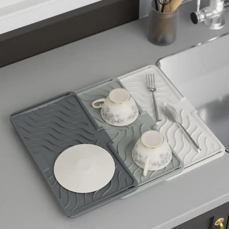 Folding expandable dish drying board - Prozone