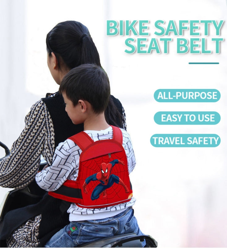 Kids motorcycle bicycle bike safety seat belt - Prozone