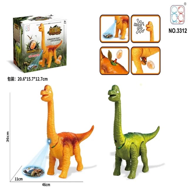 Battery operated egg lying  dinosaur - Prozone