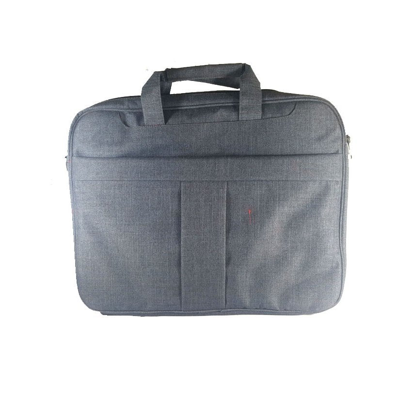 Frosted fabric offic , hand and totes 15.6 inch shoulder bag