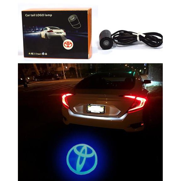 Laser led tail logo lamp - toyota