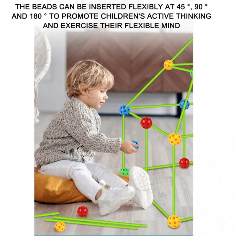 Kids construction fort building